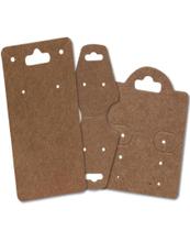 Kit 1.500 Cartelas Tags para Semi Joias Papel Kraft Muito bom