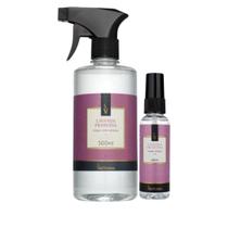 Kit 1 agua perfumada e 1 home spray via aroma lavanda francesa