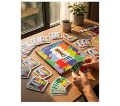 Kit 1 álbum capa dura mais 100 Envelopes Figurinhas Copa Mundo 2026 Panini