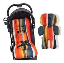 Kit 1 almofada carrinho 1 almofada bebê conforto - colorido - CLICK TUDO