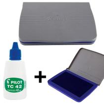 Kit 1 Almofada Série TP N3 Azul + 1 Refil Azul Original