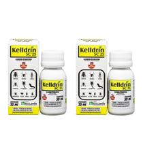 Kit 1 até 5 Unidades Sc 25 30ml Inseticida Kelldrin Mata Escorpião Barata Aranhas Traças Pulgão Carrapato Lagartas Kit 1 até 5 Unidades Sc 25 30ml Inseticida Kelldrin Mata Escorpião Barata Aranhas Traças Pulgão Carrapato Lagartas