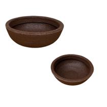 Kit 1 Bacia Mini e 1 Bacia PP em Polietileno Resistente, Perfeitas para Jardinagem, Plantas, Organização e Decoração em Ambientes Internos e Externos Kit 1 Bacia Mini e 1 Bacia PP em Polietileno Resistente, Perfeitas para Jardinagem, Plantas, Organização e Decoração em Ambientes Internos e Externos