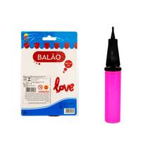 Kit 1 Balão Love + 1 Mini Bomba P/ Inflar Bexiga - Fuxing