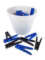 Kit 1 Baldinho E 40 Pregadores De Roupas Grande Prendedor Kit 1 Baldinho E 40 Pregadores De Roupas Grande Prendedor