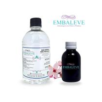 Kit 1 Base Aromatizadora Pronta + 1 Essência Flor de Cerejeira para Difusor de Varetas
