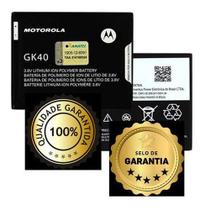 Kit 1 Bat.ria Moto G4 Play/g5/e4 Normal Gk40 Nova Original - Motorola