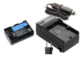 Kit 1 Bateria LP-E6 MemoryTec + Carregador Compatível com Canon 5D Mark II 5D Mark III 5D Mark IV 5DS 5DS R 6D 7D 60D 70