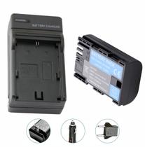 Kit 1 Bateria MemoryTec LP-E6NH PRO + Carregador compatível com Canon EOS R5 R6 R7 R5C R6 Mark II 90D 80D 70D 60D 6D 7D