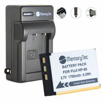 KIT 1 Bateria NP-85 + Carregador para Fuji Sl285 Sl300 Sl1000