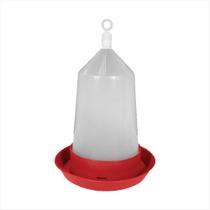 Kit 1 Bebedouro + 4 Comedouros Auto Aves Galinha Codorna