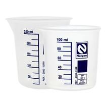 Kit 1 Becker Nalgon 100ml e 1 Becker 50ml PolipropilenoKit 1 Becker Nalgon 100ml 1 Becker 50ml Polipropileno