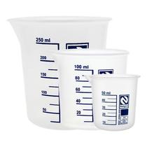 Kit 1 Becker Nalgon 250ml + 1 Becker 100ml + 1 Becker 50ml Kit 1 Becker Nalgon 250ml + 1 Becker 100ml + 1 Becker 50ml