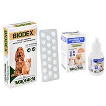 Kit 1 Biodex e 1 Antitóxico Oral Biofarm
