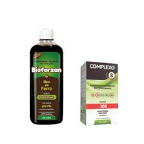 Kit 1 Bioforzan 400ml + 1 Complexo B 100comp Arte Nativa