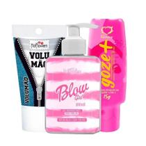 Kit 1 Blow Girl + Volumão Masculino +Gel GOZE + - Hot Flowers