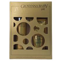 Kit 1 Body Splash 260ml + 1 Loção Hidratante Corporal 200ml Gold Giovanna Baby