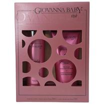Kit 1 Body Splash 260ml + 1 Loção Hidratante Corporal 200ml Rosé Giovanna Baby