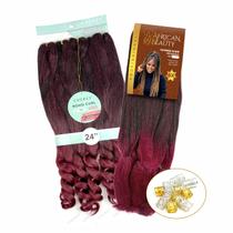 Kit 1 Boho Curl Fibra Premium + 1 Jumbo P/ Gypsy Braids 400Gr