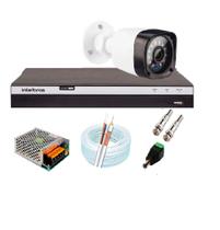 Kit 1 Cam 1080P 2MP Fullhd Dvr Mhdx 3104 Full Hd S/ Hd