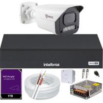 Kit 1 Câmera 1080p Full Color C/Áudio Dvr Intelbras 4ch 1TB Purple Kit 1 Câmera 1080p Full Color C/Áudio Dvr Intelbras 4ch 1TB Purple