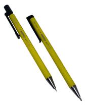 Kit 1 caneta esferográfica e 1 lapiseira 05 Tombow Amarelo