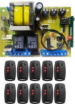 Kit - 1 Central De Comando Ga + 10 Ctrls Code Learning 5001