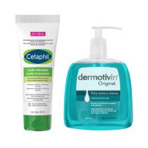 Kit 1 Cetaphil Loção Hidratante Pele Sensível, Norma a Seca 200ml