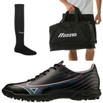 Kit 1 Chuteira Mizuno Select, 1 Bolsa Master e 1 Meião Morelia