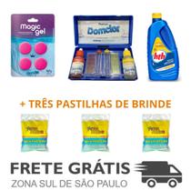 Kit 1 Clarifica HHT, 1 Estojo pH 1 Magic Gel Domclor