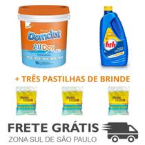 Kit 1+ Clarificante de Piscina HTH 1L 1+ Dicloro Allday 5X1 Kit 1+ Clarificante de Piscina HTH 1L 1+ Dicloro Allday 5X1