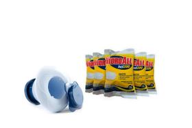 Kit 1 Clorador Flutuante 5 Pastilhas De Cloro HCL 200g Para Piscinas