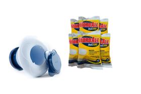 Kit 1 Clorador Flutuante 6 Pastilhas De Cloro HCL 200g Para Piscinas