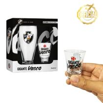 Kit 1 Copo Munich Tulipa Cerveja + 1 Copo Shot Dose Pinga