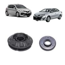 Kit 1 Coxim C/Rol Batente Amortecedor Dianteiro Etios Yaris Kit 1 Coxim C/Rol Batente Amortecedor Dianteiro Etios Yaris