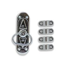 Kit 1 Cremona Zincada + 1 Vara Zincada Ovalada 1,5m