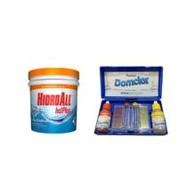 Kit 1 Dicloro HCL Plus 10 KG HidroAll 1 Estojo de pH