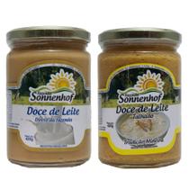 Kit 1 Doce de Leite Mineiro Puro + 1 Doce de Leite Talhado 420g - Fazenda Sonnenhof Kit 1 Doce de Leite Mineiro Puro + 1 Doce de Leite Talhado 420g - Fazenda Sonnenhof