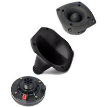 Kit 1 Driver + 1 Cornetas + 1 Super Tweeter Compet 300w Kit 1 Driver + 1 Cornetas + 1 Super Tweeter Compet 300w