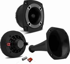 Kit 1 Driver Com Corneta Longa 1 Tweeter Tsr Orion 240w Rms Preto