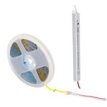 Kit 1 Driver Slim 5A 60W 1 Fita Led Cob 2700k 5M IP20 Gaya