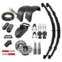 Kit 1 Eixo 750kg Reboque Carretinhas Fazendinha Completo Kit 1 Eixo 750kg Reboque Carretinhas Fazendinha Completo