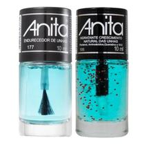 Kit 1 Endurecedor de unhas + 1 Hidratante 10ml Anita