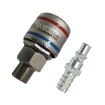 Kit 1 Eng Rápido 1/4 Macho 1 Pino Engate 1/4 X Esp 1/4