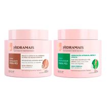 Kit 1 Esfoliante para pés 1 Restaurador para pés Hidramais 220g