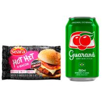 Kit 1 Hambúrguer Hot Hit X Bacon 145g