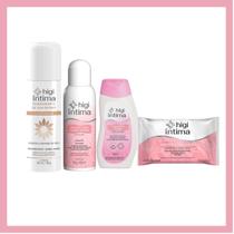 KIT 1 HIGI ÍNTIMA MOUSSE, 1 SABONETE SOFTCARE, 1 LENÇOS umedecido, 1 Desodorante Clareador KIT 1 HIGI ÍNTIMA MOUSSE, 1 SABONETE SOFTCARE, 1 LENÇOS umedecido, 1 Desodorante Clareador