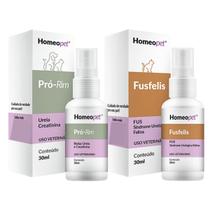 Kit 1 homeopet pro-rim 30ml + 1 homeopet fusfelis 30ml