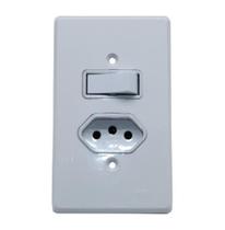 Kit 1 Interruptor Paralelo + 1 Tomada 20A 3P Gelo Radial