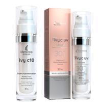 Kit 1 Ivy C 10 Creme Rejuvenescedor 30g e 1 Ivy C UV Serum Rejuvenescedor FPS 30 30ml